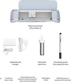 Cricut Maker 3 – Máquina de corte inteligente – Corta mais de 300